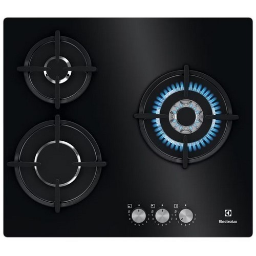 PLACA ELECTROLUX KGE6633NOK 3F CRISTAL GAS NEGRA